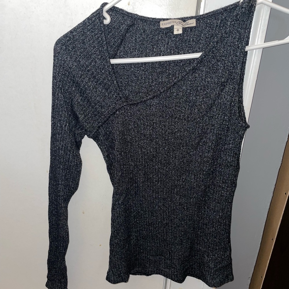 Express Soft Stretchy Astrometric One Sleeve Top